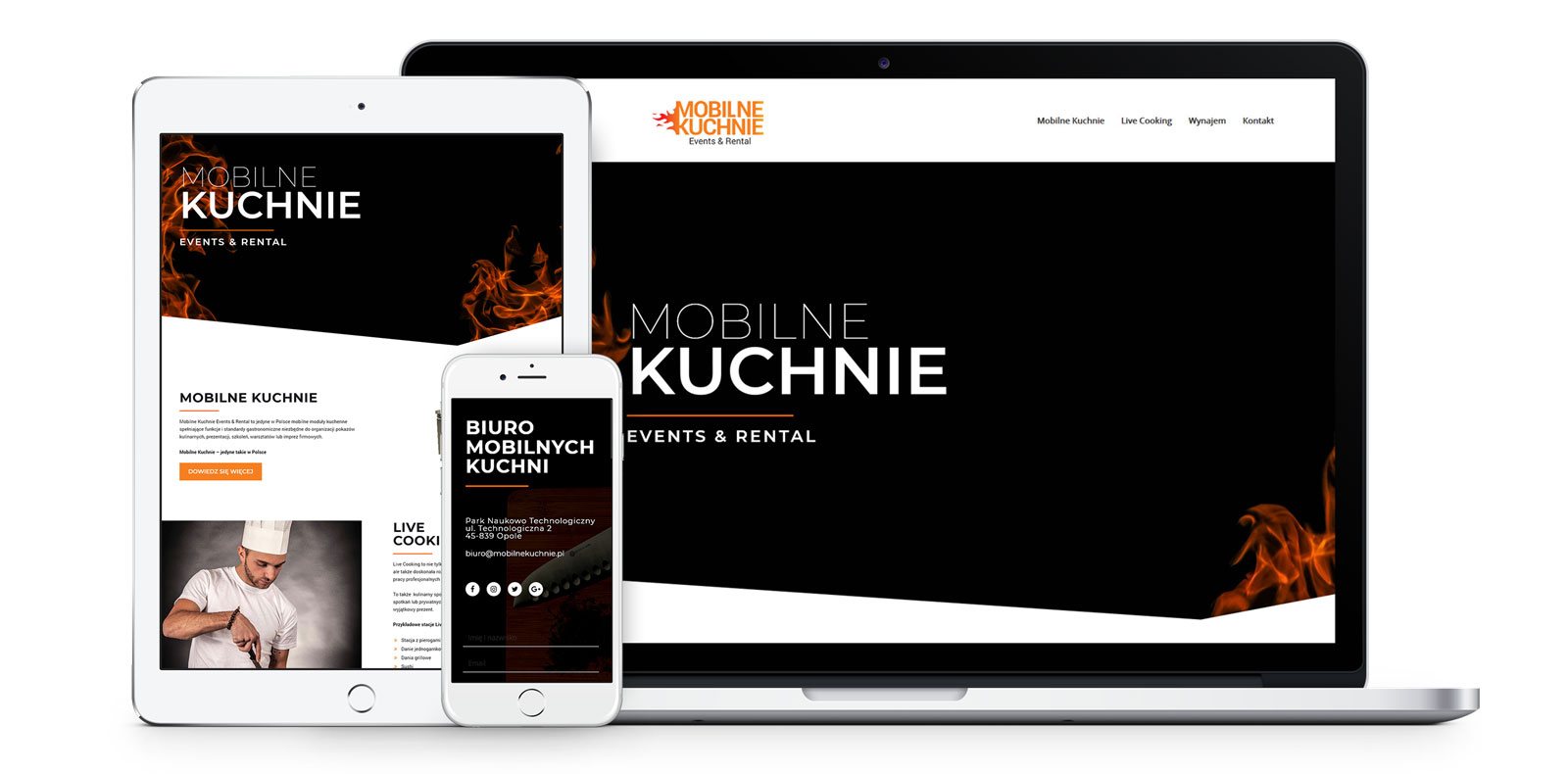 mobilne kuchnie wordpress